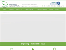 Tablet Screenshot of nordicindia.com